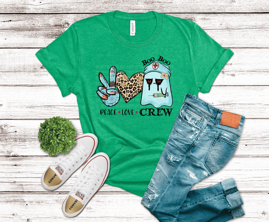 Peace Love Boo | DTF Heat Transfer