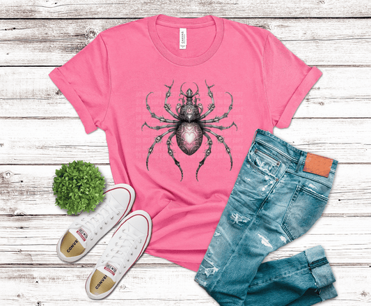 Pink Spider | DTF Heat Transfer