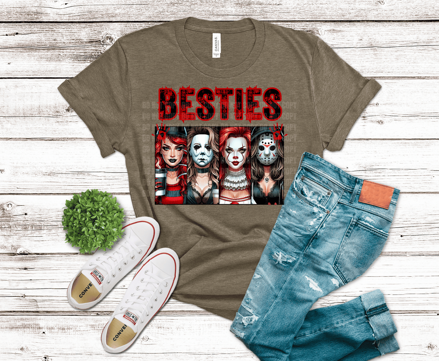 Besties Halloween | DTF Heat Transfer
