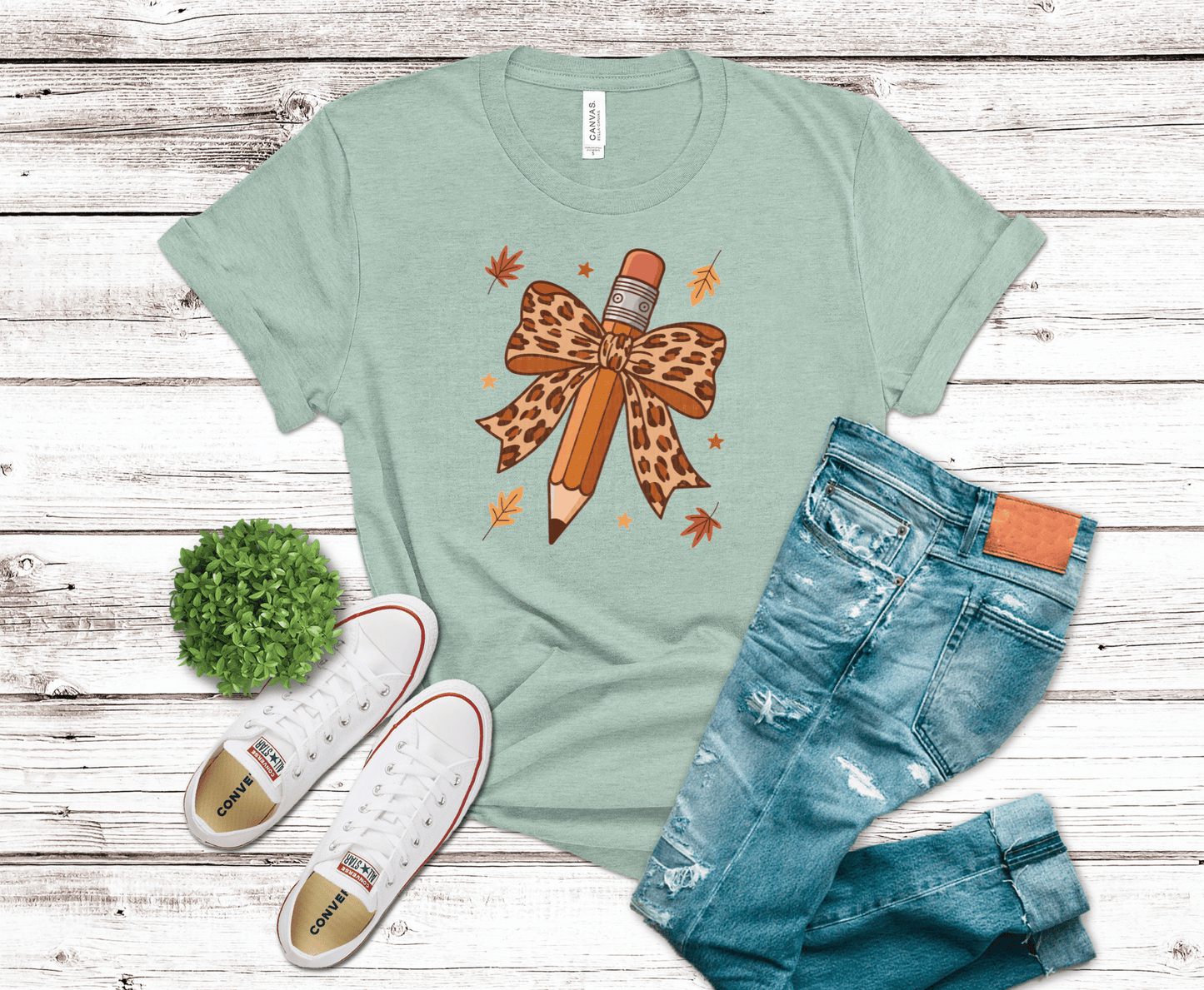 Premade DTF Transfer Gang Sheet For Graphic Tees | Holiday Teacher