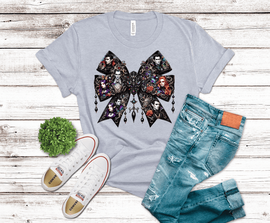 Vampire Bow | DTF Heat Transfer