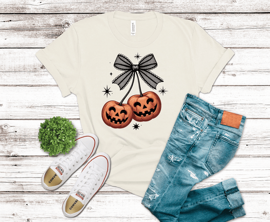 Pumpkin Cherries | DTF Heat Transfer