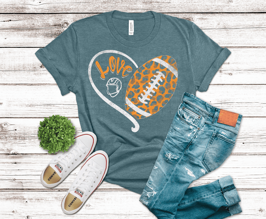 Football Love | DTF Heat Transfer