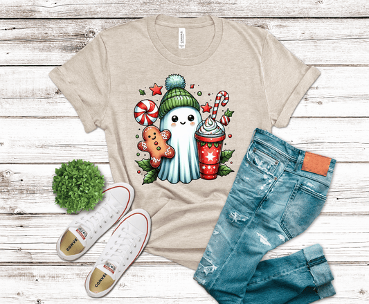 Christmas Ghost | DTF Heat Transfer