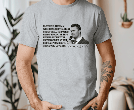 Charlie Kirk James | DTF Heat Transfer