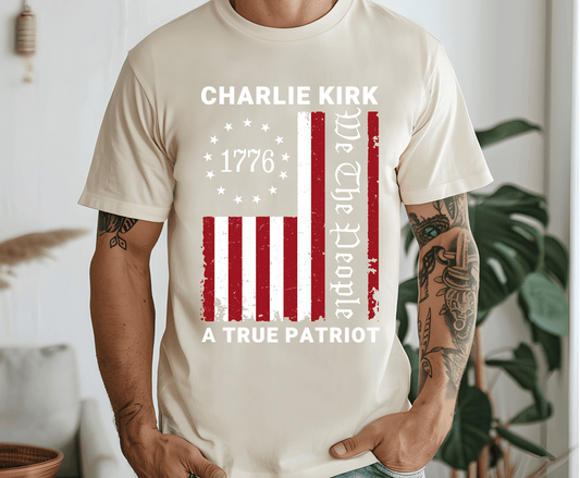 Charlie Kirk We The People | DTF Heat Transfer