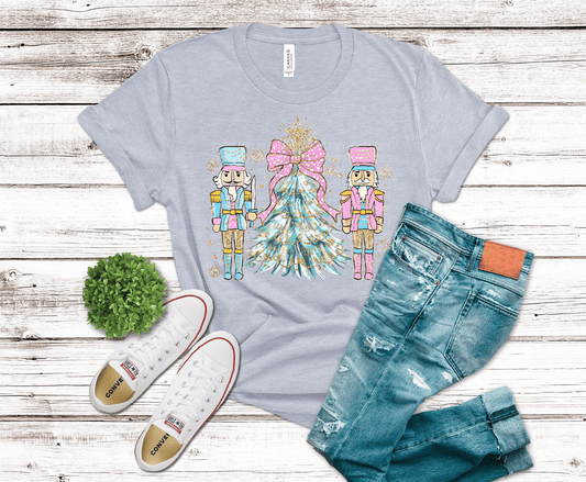 Nutcracker Sparkle Christmas | DTF Heat Transfer