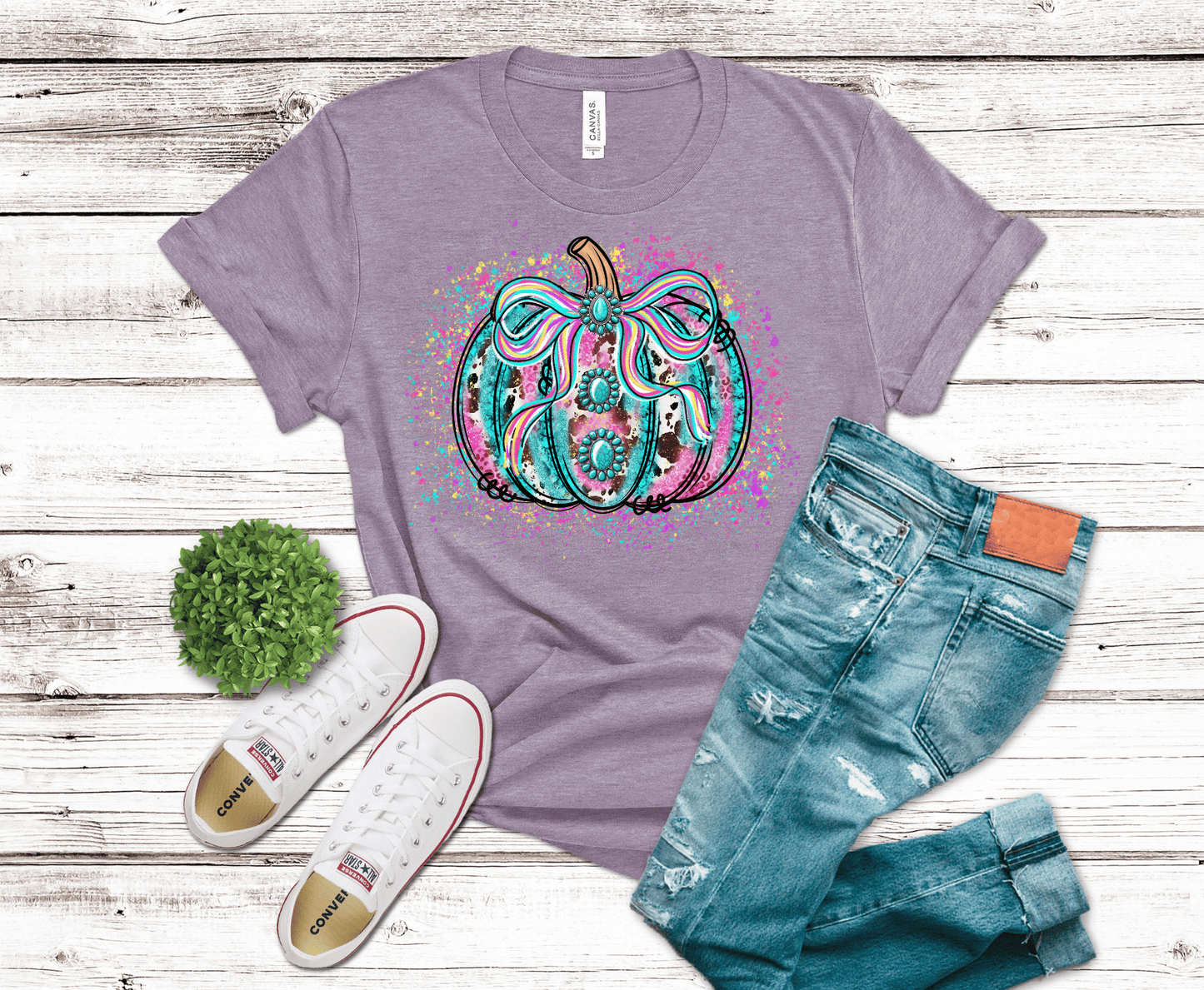 Western Pumpkin | DTF Heat Transfer