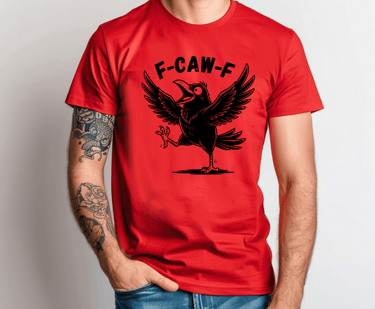 F-Caw-F Bird | DTF Heat Transfer