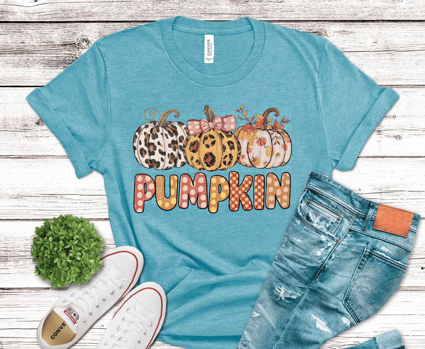 Leopard Pumpkin | DTF Heat Transfer