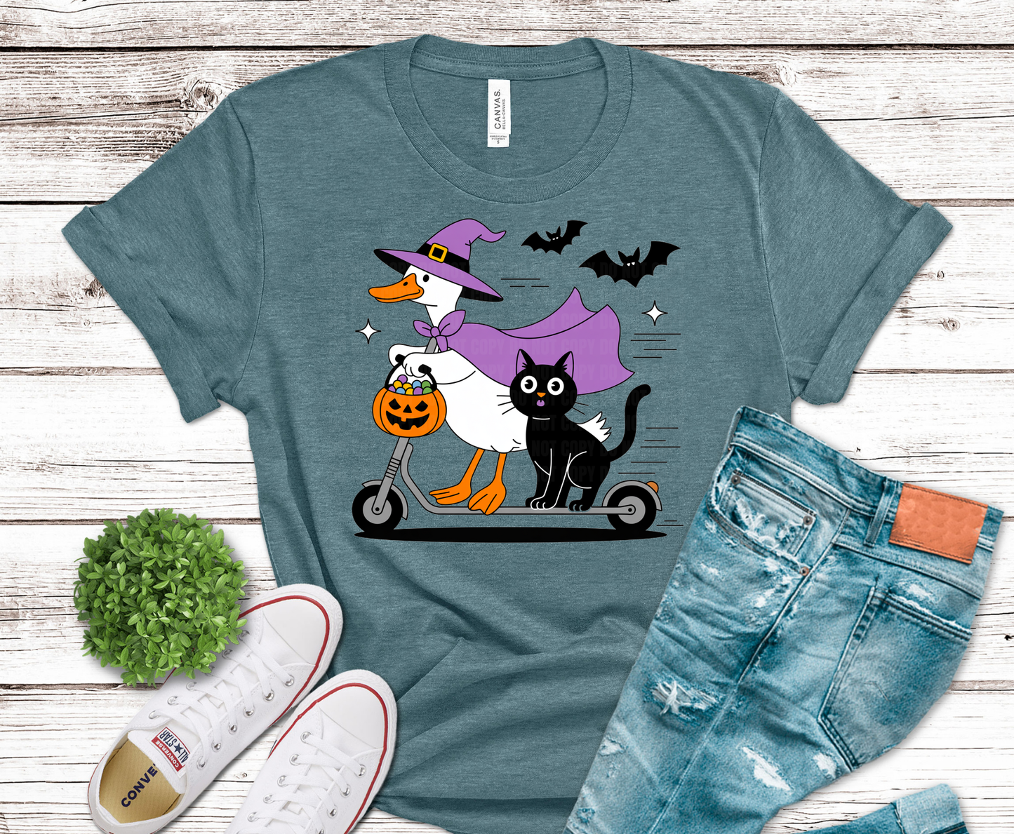 Goose and Cat | DTF Heat Transfer