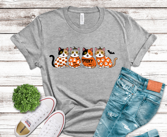Halloween Cat Crew | DTF Heat Transfer
