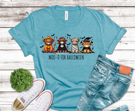 Moo-d For Halloween | DTF Heat Transfer