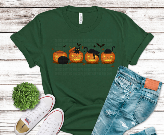 Cat Halloween | DTF Heat Transfer