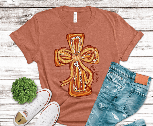 Brushstroke Cross | DTF Heat Transfer