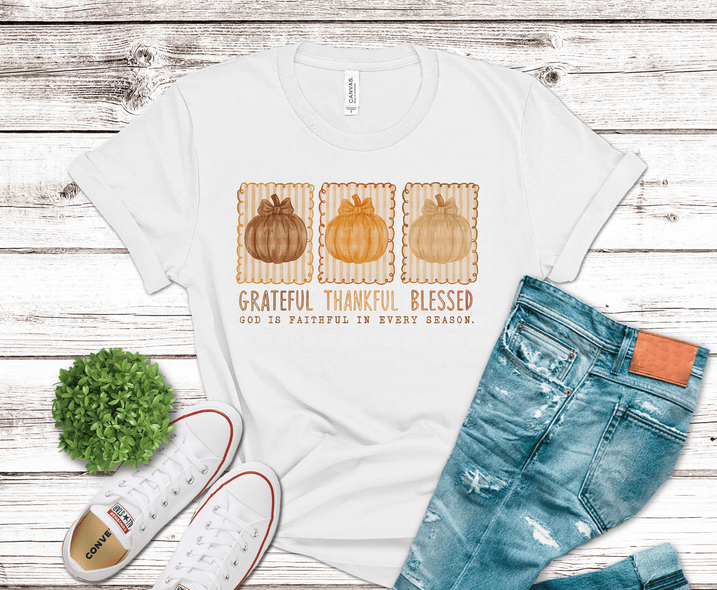 God Is Faithful in Every Season | DTF Heat Transfer