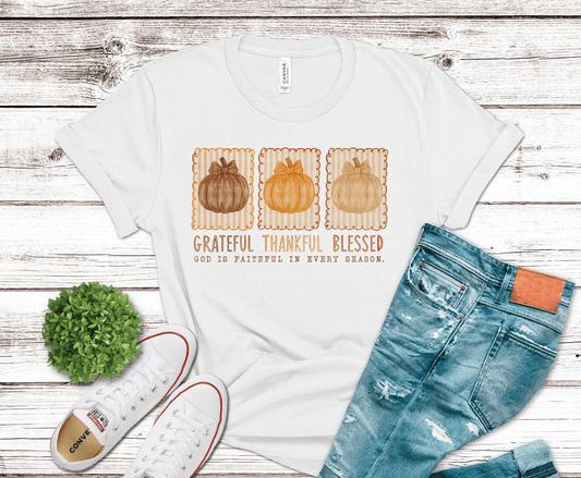 God Is Faithful in Every Season | DTF Heat Transfer