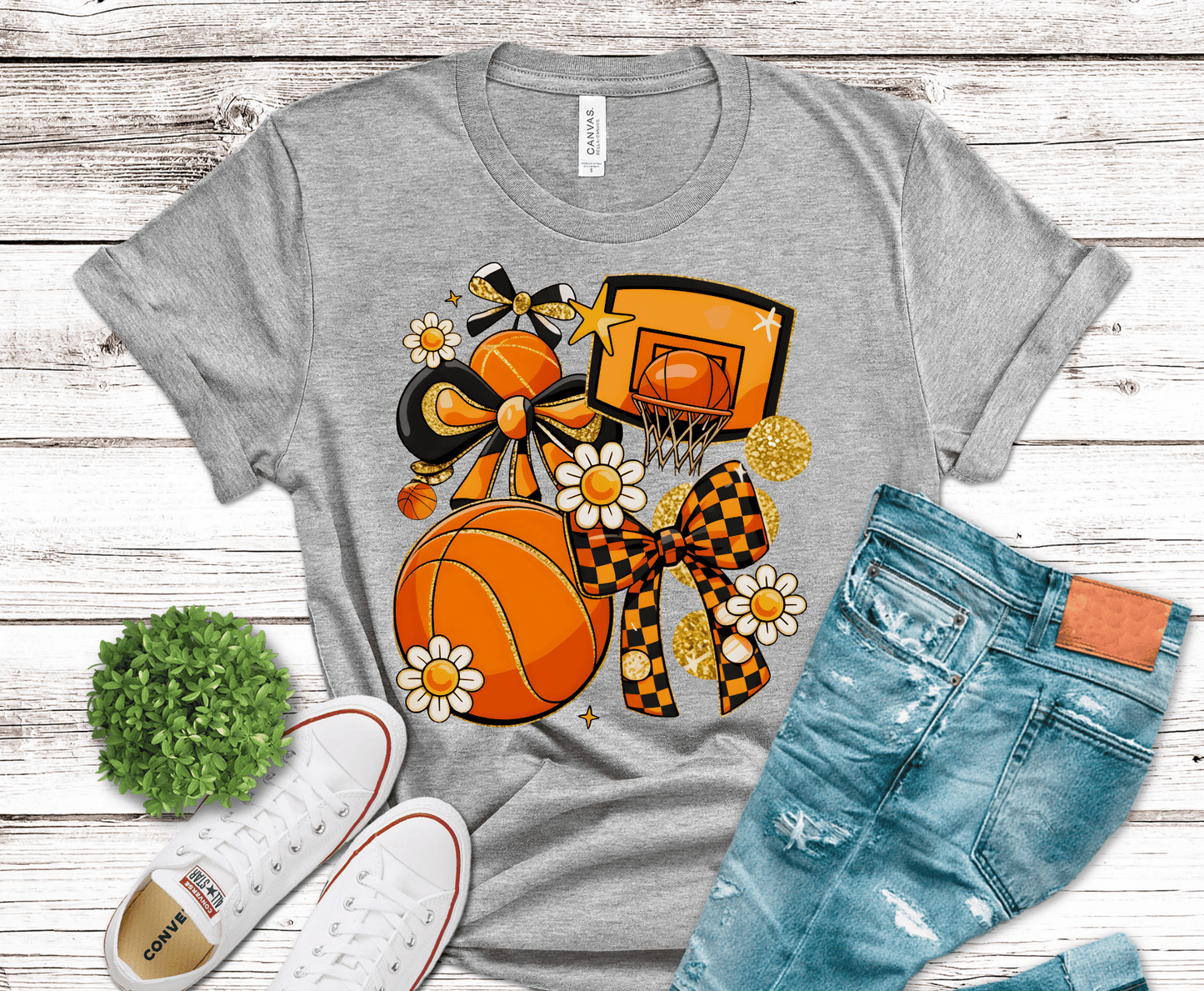 Coquette Basketball | DTF Heat Transfer