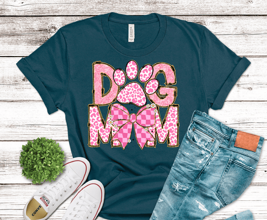 Girly Dog Mom | DTF Heat Transfer
