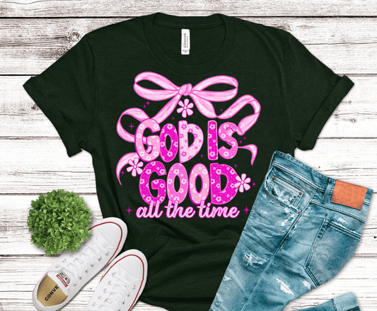 Girly God Is Good | DTF Heat Transfer