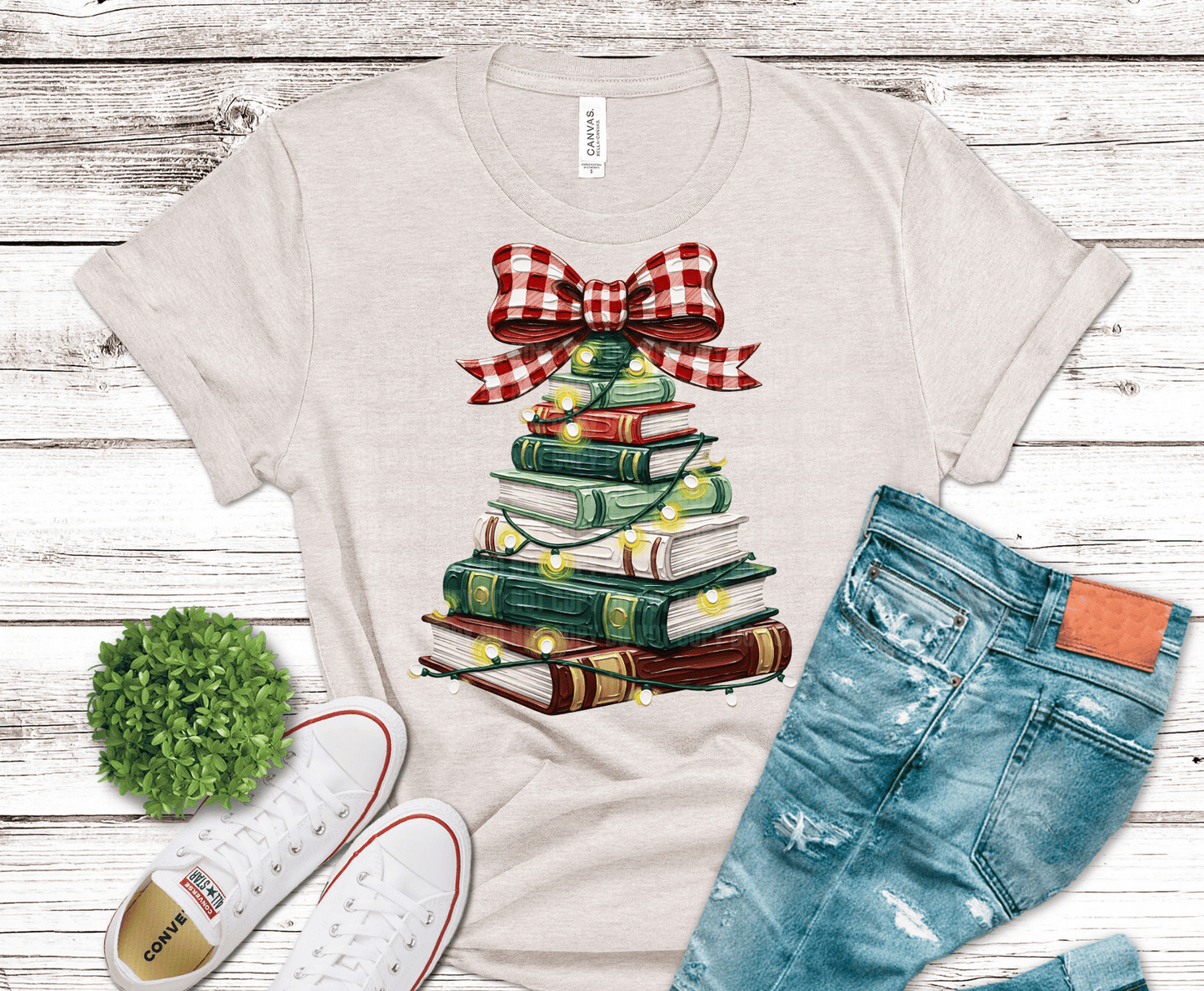 Brushstroke Bookmas | DTF Heat Transfer