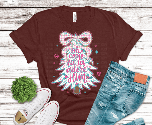 Girly Adore Tree | DTF Heat Transfer