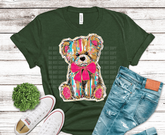 Glitter Bear | DTF Heat Transfer