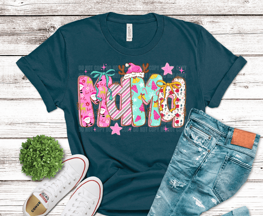 Cute Christmas Mama | DTF Heat Transfer