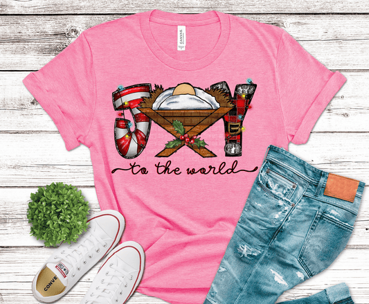Joy To World | DTF Heat Transfer