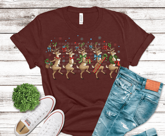 Dancing Deer | DTF Heat Transfer