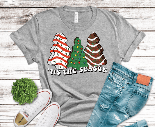 Season Of Tree Cakes | DTF Heat Transfer