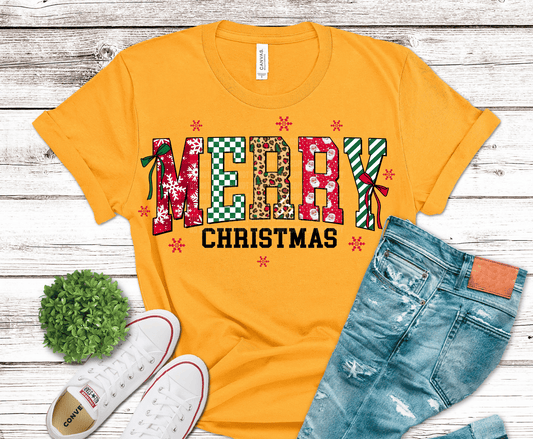 Pattern Christmas | DTF Heat Transfer
