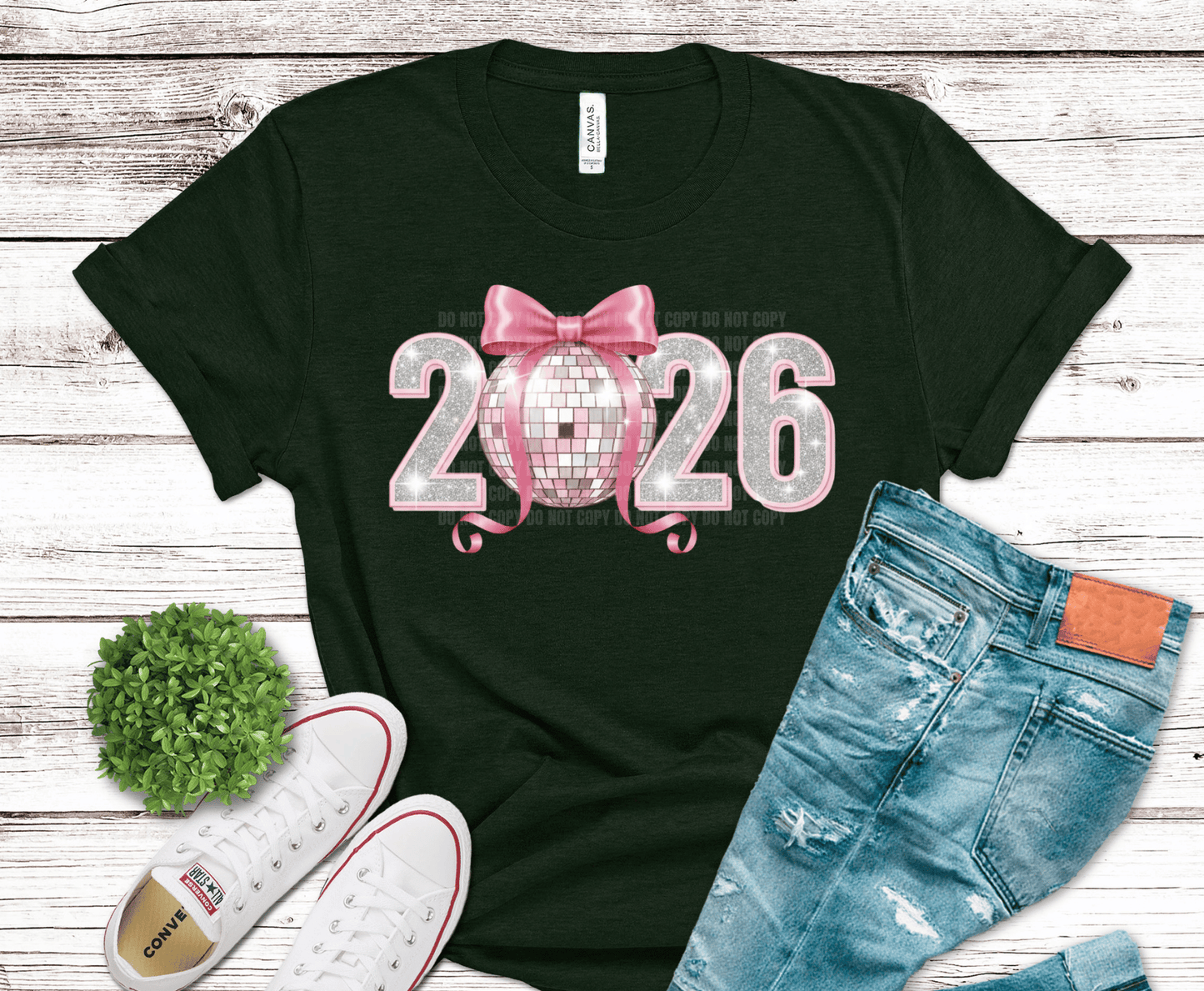 Glitter Disco 2026 | DTF Heat Transfer
