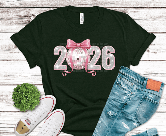 Glitter Disco 2026 | DTF Heat Transfer