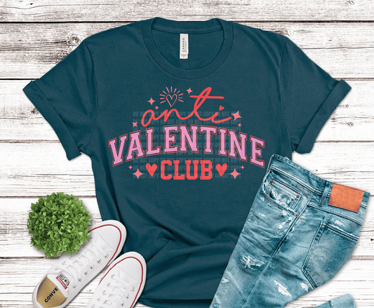 Anti Valentine Club | DTF Heat Transfer
