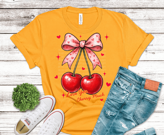 Love Cherry Much | DTF Heat Transfer