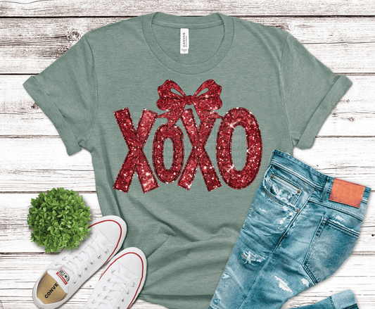Glitter XO | DTF Heat Transfer