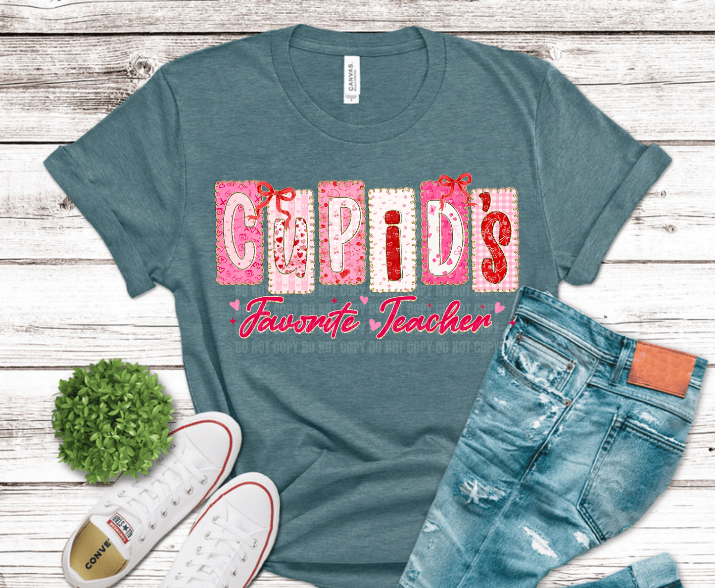 Valentines Cupids Favorite Teacher | DTF Heat Transfer
