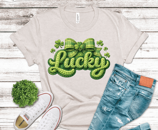 Lucky Bow | DTF Heat Transfer