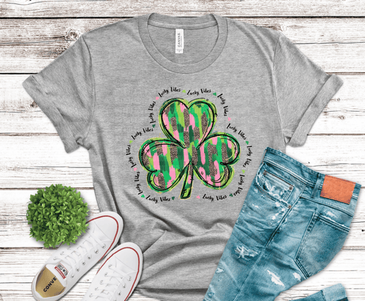 Paint Shamrock Words | DTF Heat Transfer