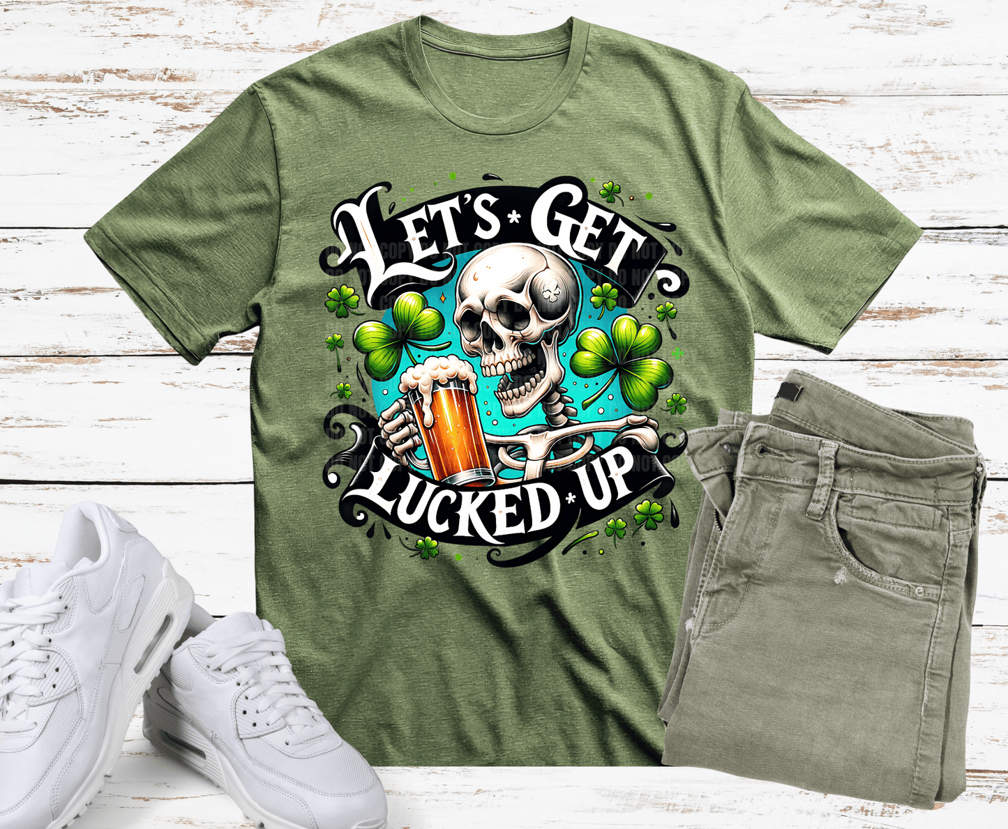 Lucked Up | DTF Heat Transfer