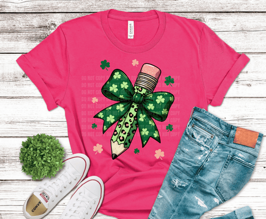 Patty Pencil Bow | DTF Heat Transfer