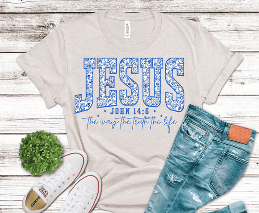 Jesus The Truth | DTF Heat Transfer