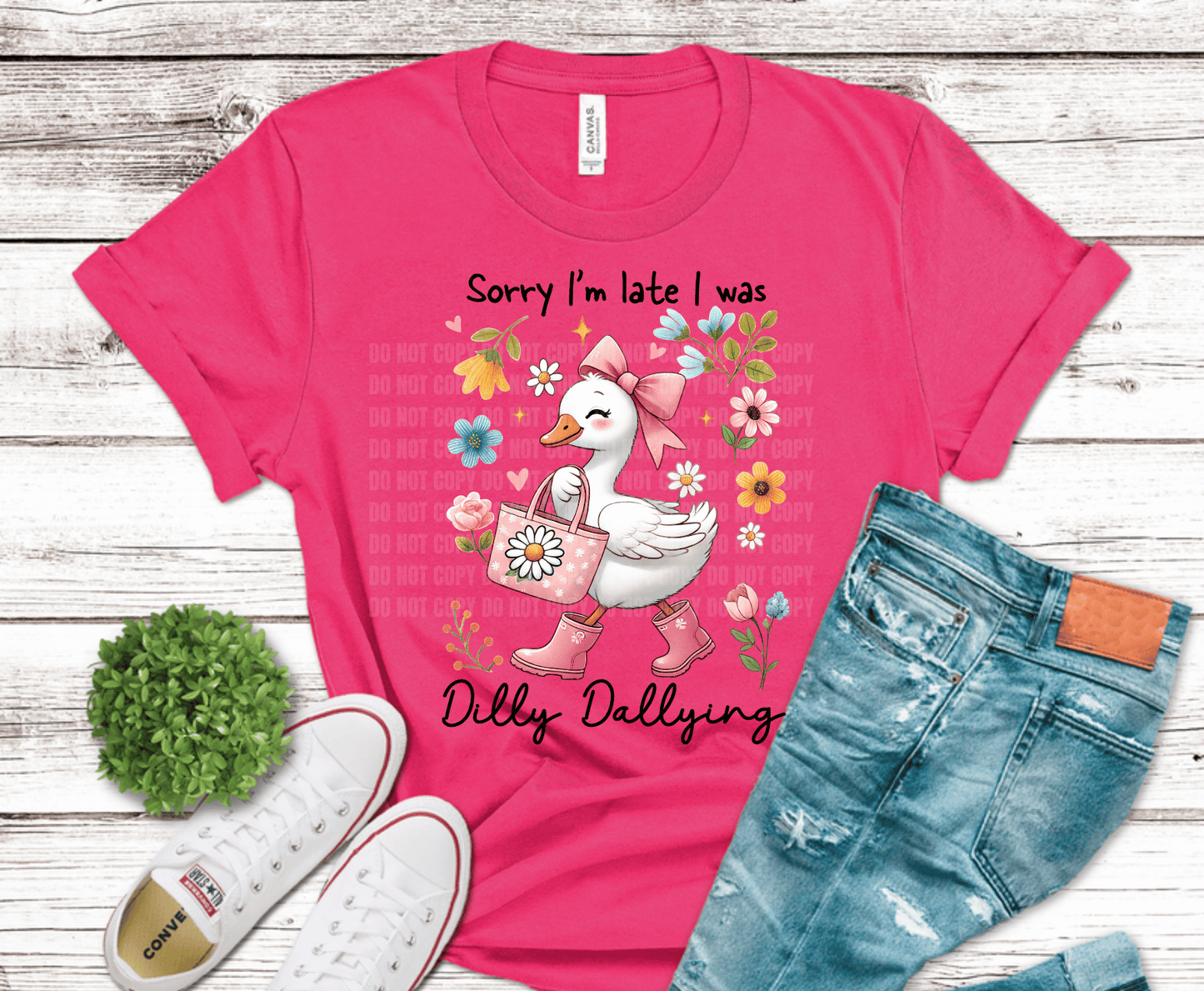 Dilly Dally Goose | DTF Heat Transfer