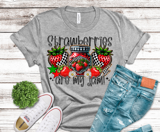 Strawberry Jam | DTF Heat Transfer