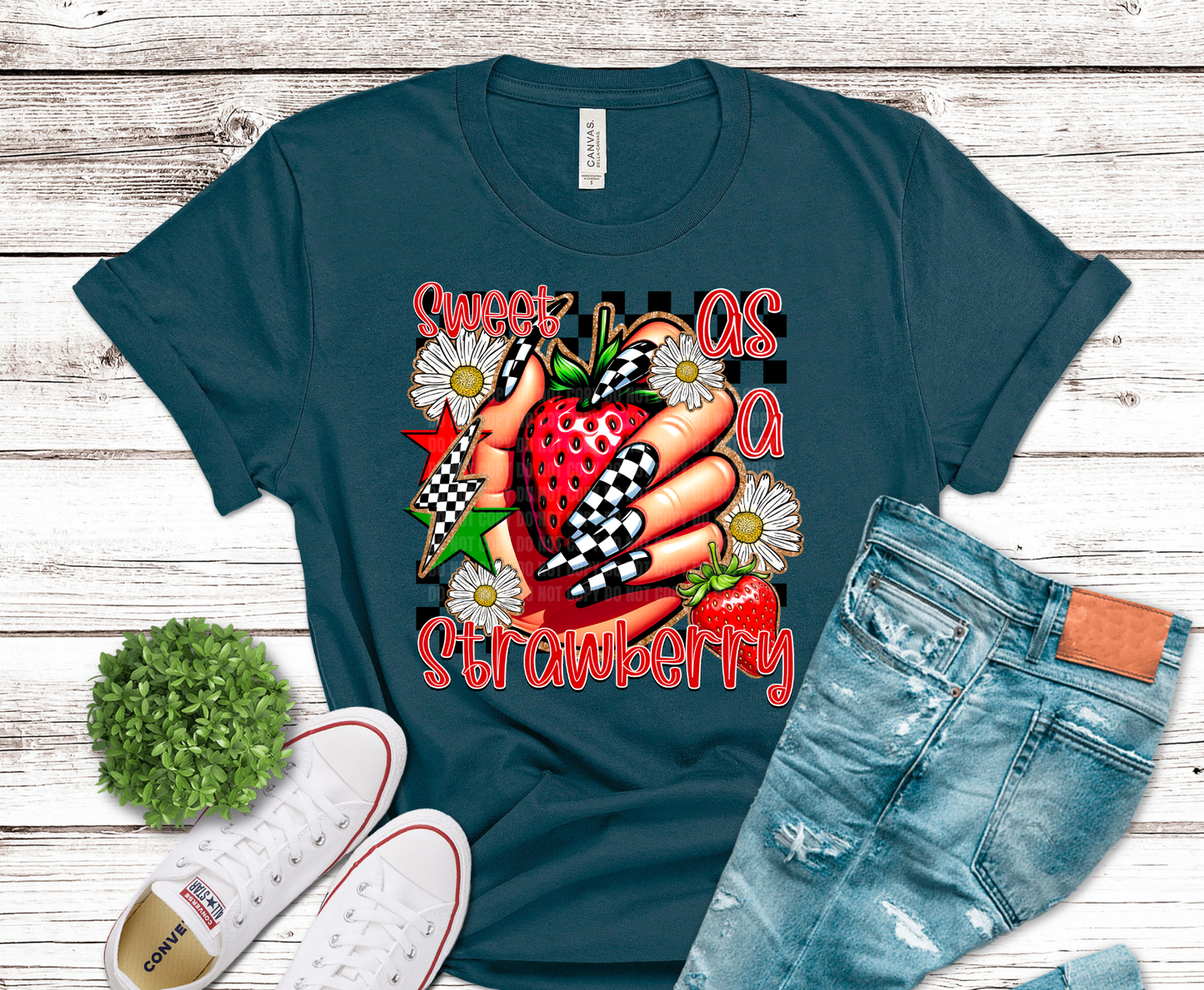 Sweet Strawberry | DTF Heat Transfer