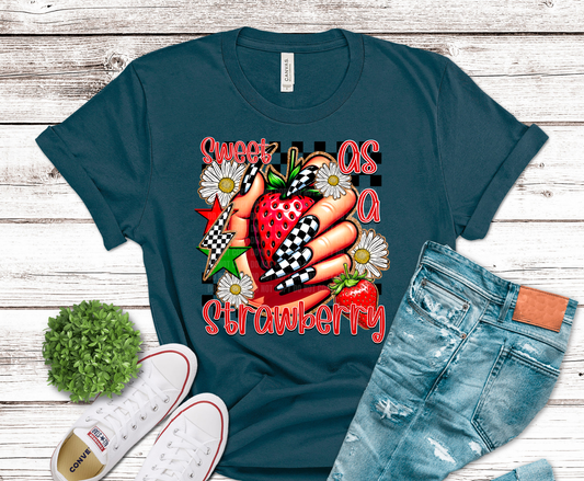 Sweet Strawberry | DTF Heat Transfer