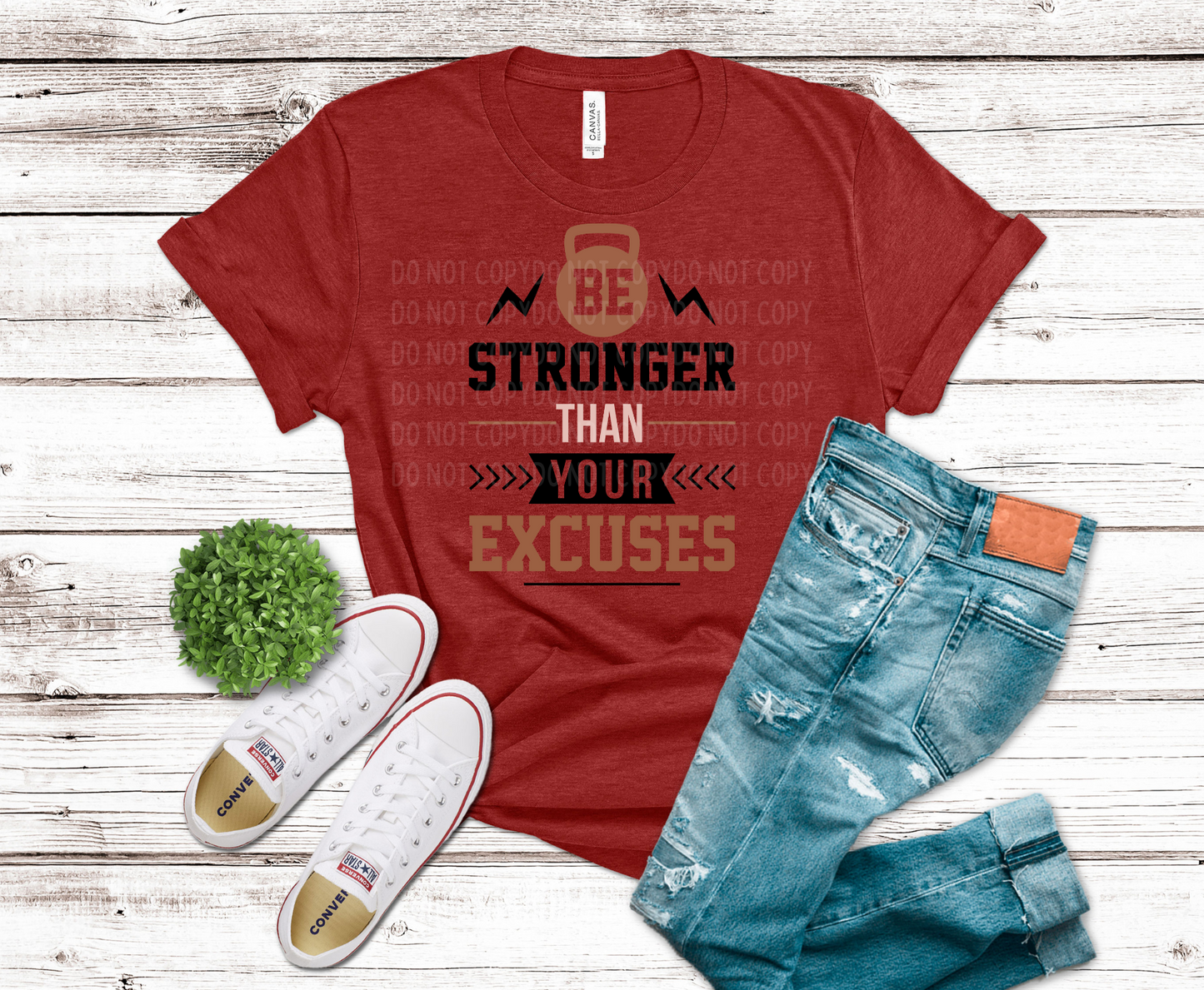 Stronger Excuses | DTF Heat Transfer