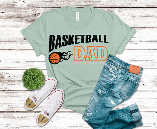 Basketball Dad | DTF Heat Transfer