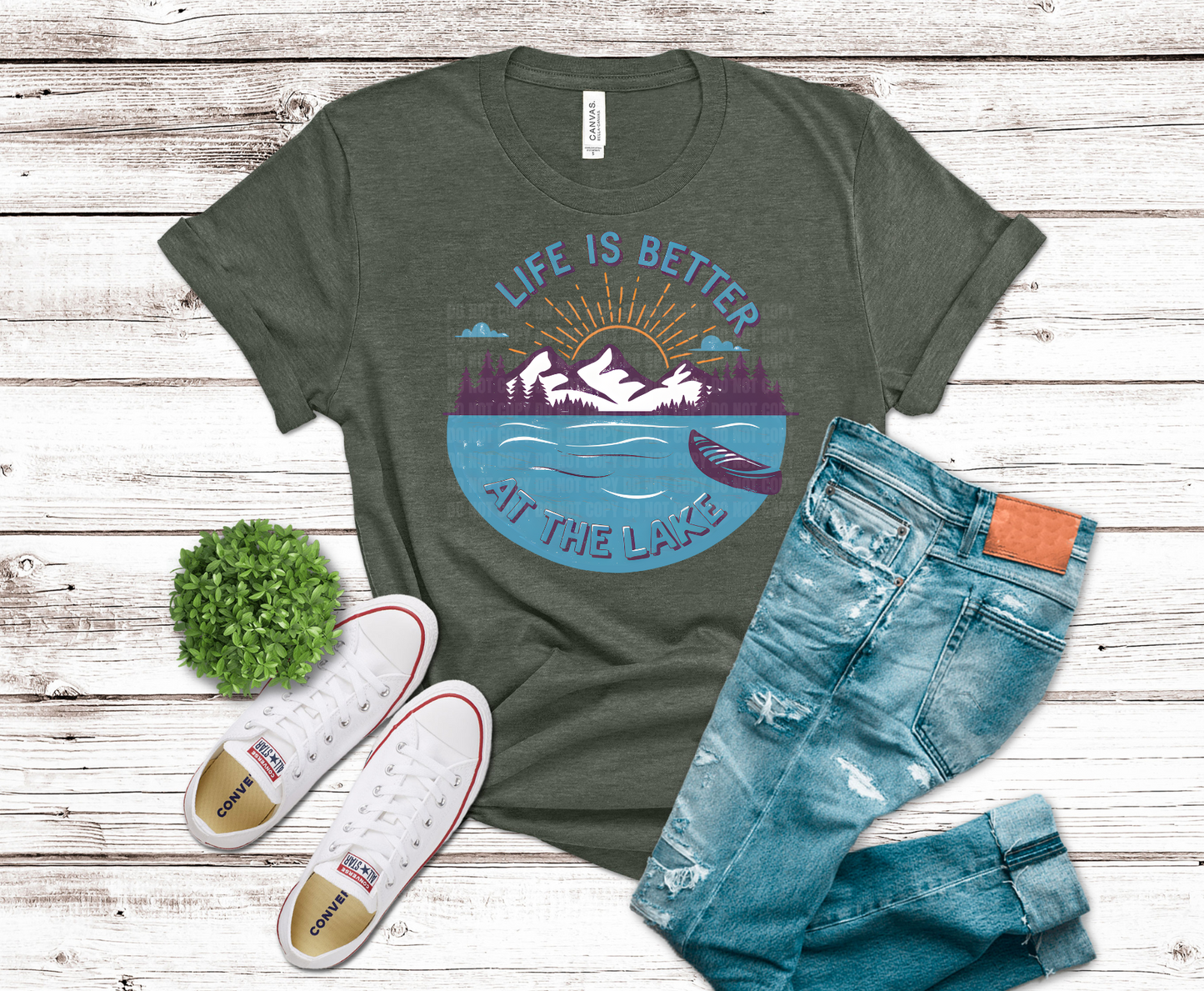 At The Lake | DTF Heat Transfer